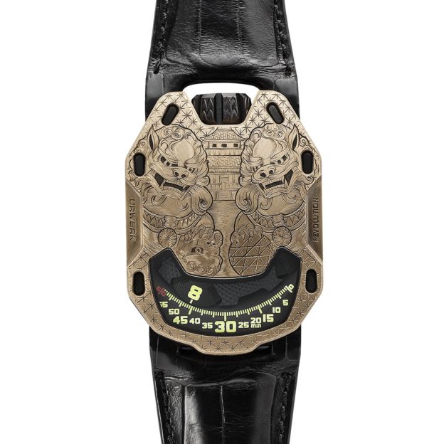 Buy Replica URWERK UR-105 Bronze Guardian Lions watch
